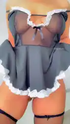 Watch videos Costume Ebony Maid by the cool model Latifah’s (@latifahlove)