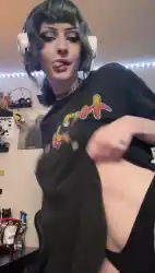 Watch videos Busty Barely Legal Female by the cool model big titty goth gf 🦇’s (@lavenderthief_of)