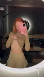 Watch videos Cute NSFW Redhead by the cool model Mint’s (@mintbb)