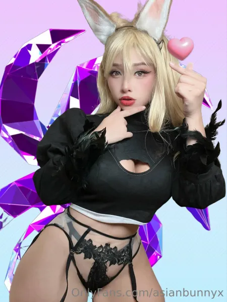 asian-blonde-bunny-2