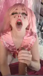Watch videos Ahegao Blowjob Cumshot by the cool model 🍍~Mrs. Pineapple~🍍’s (@prettypineapplegurl)
