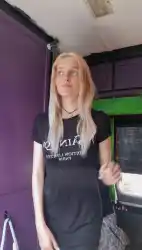 Watch videos Blonde Cute Candy by the cool model Purple Mystery’s (@purplemiss)