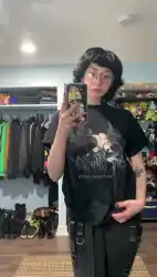 Watch videos Boobs Cute Emo by the cool model Raven🕷️🕸️’s (@raven_sweetfeet)