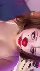 Watch videos Amateur Big Tits Clown Girl by the cool model Scarlett Clown 🔪🤡💋’s (@scarlettclown)